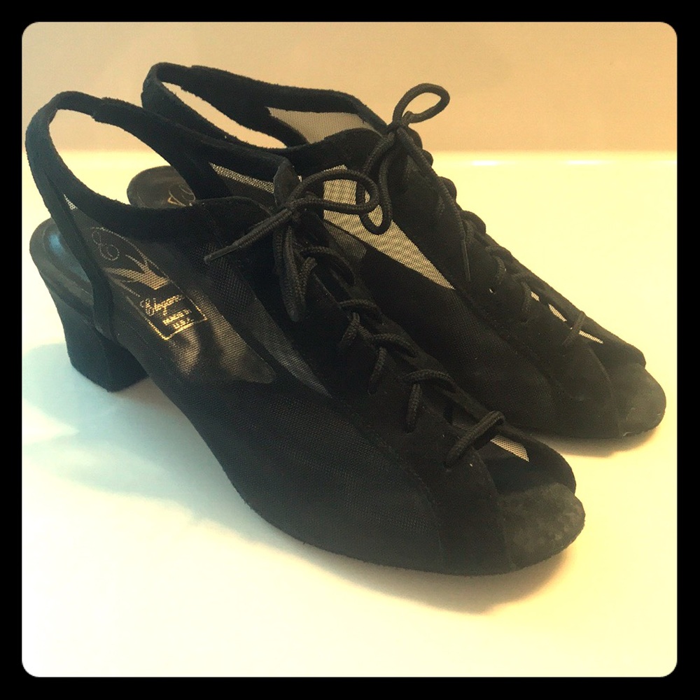 ELEGANCE ballroom dance shoe SZ 9.5